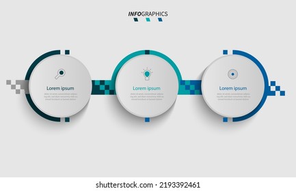 Ilustración vectorial gráfico de diseño de infografía de línea de tiempo moderna, buena para la información presentación gráfica 