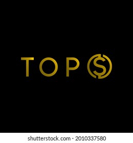 Illustration vector graphic of money logo