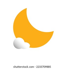 Vektorgrafik der Mondsymbol