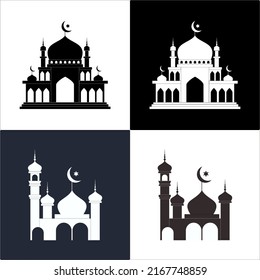 illustration vector graphic of mosque