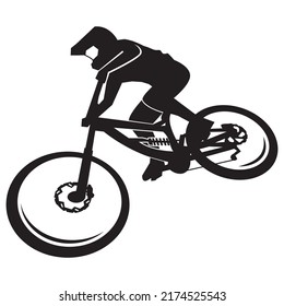 Illustration Vector graphic of Mountain Bike