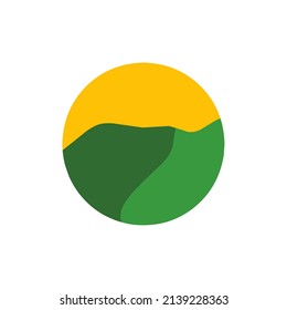 illustration vector graphic mountain landscape 