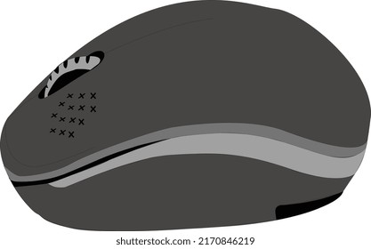 Gráfico vectorial de ilustración del ratón. Bien para uso comercial