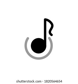
Illustration Vector graphic of  music icon