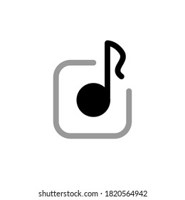 
Illustration Vector graphic of  music icon