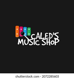 Illustration vector graphic of Music shop perfect for Poster, Company brand, T-shirt, etc.