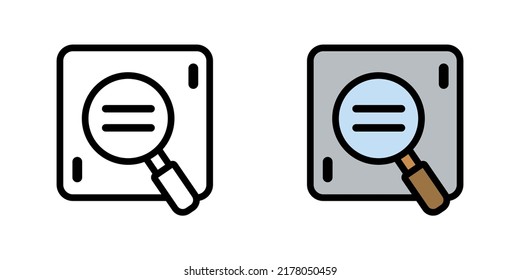 Illustration Vector Graphic Of Mystery, Genre, Category Icon. Game Icon. Cartoon