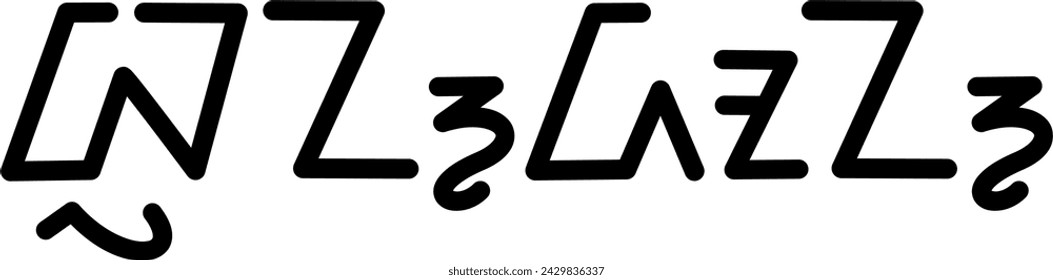 Illustration vector graphic of the name Brandon, sundanese script, unique font. Great for printing on your personal items