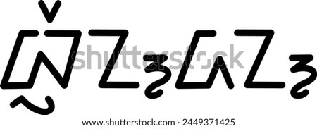  Illustration vector graphic of the name Brendan, sundanese script, unique font. Great for printing on your personal items 