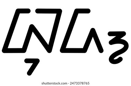 Ilustración Vector gráfico del nombre Bud, ( escritura Sundanesa ). Ideal para imprimir en sus artículos personales 