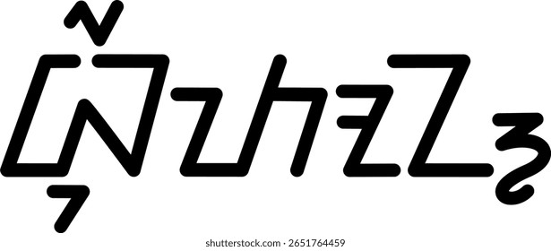Illustration vector graphic of the name Burton, Sundanese script. Great for printing on your personal items