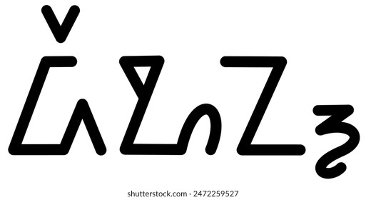 Ilustración Vector gráfico del nombre Deon, ( escritura Sundanesa ). Ideal para imprimir en sus artículos personales 
