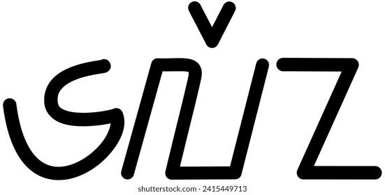 Ilustración vectorial gráfico del nombre Elena, escritura sundanesa, fuente única, bueno para ser impreso en tus pertenencias personales