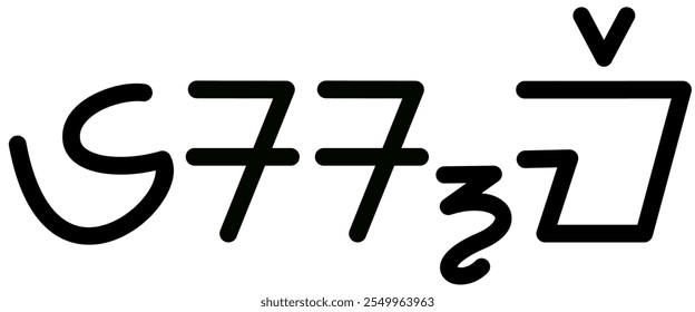 Illustration vector graphic of the name Esme, ( Sundanese script ). Great for printing on your personal items