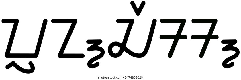 Illustration vector graphic of the name Frances, ( Sundanese script ). Great for printing on your personal items 