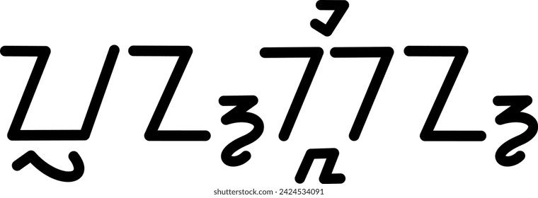 Illustration vector graphic of the name Franklin, sundanese script, unique font. Great for printing on your personal items