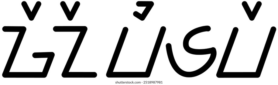 Illustration vector graphic of the name Genevieve, ( Sundanese script ). Great for printing on your personal items 