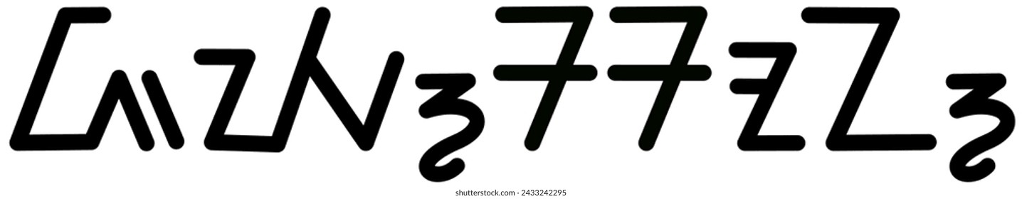 Illustration vector graphic of the name Jayson, sundanese script, unique font. Great for printing on your personal items 