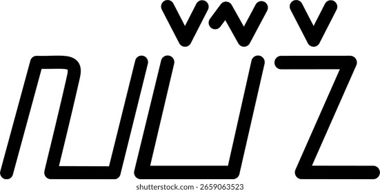 Ilustración Vector gráfico del nombre Laverne, escritura sundanesa. Ideal para imprimir en sus artículos personales