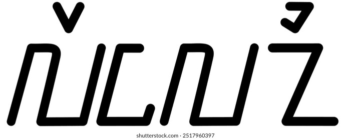 Ilustración Vector gráfico del nombre Leilani, ( Sundanese script ). Ideal para imprimir en sus artículos personales 