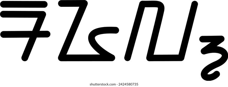 Ilustración gráfico vectorial del nombre Raúl, escritura sundanesa, fuente única. Ideal para imprimir en sus artículos personales