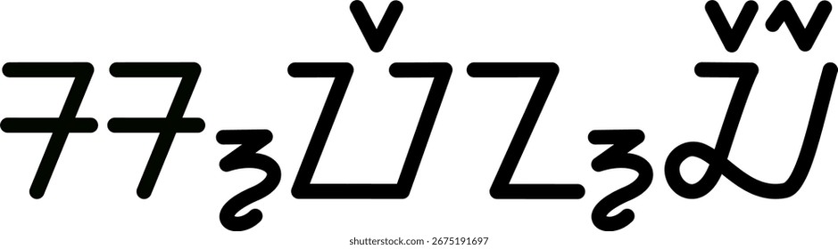 Illustration vector graphic of the name Spencer, sundanese script, unique font. Great for printing on your personal items