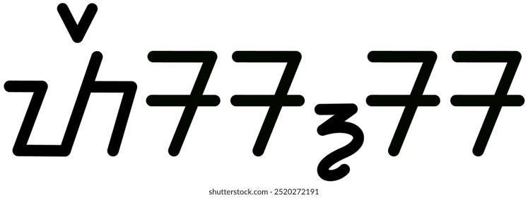 Illustration vector graphic of the name Tessa, ( Sundanese script ). Great for printing on your personal items 