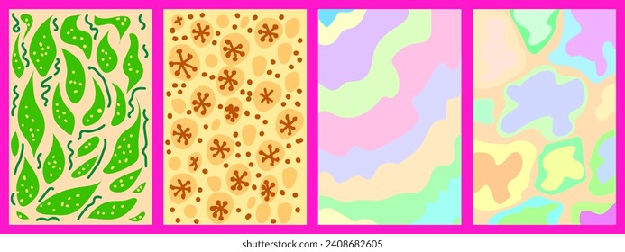 illustration vector graphic nature abstract background for banner, poster, template, cover, flyer, brochure, etc