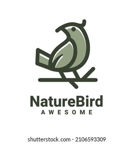 Illustration vector graphic of Nature Bird, good for logo design