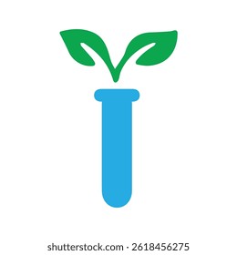 Ilustración Vector gráfico de laboratorio de la naturaleza icono coloreado