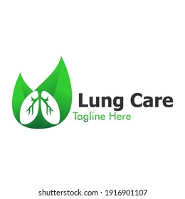 Ilustración Gráfica vectorial de la Naturaleza Lung Consult Logo. Perfecto para usar para Lung Care Company