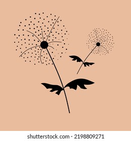 Illustration vector graphic of nature plants 
