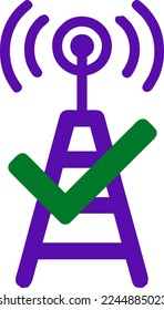 illustration vector graphic of network icon, for decoration, menu, lists, book, journal, element, small company icon, etc