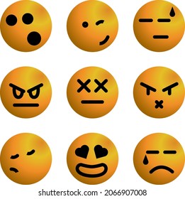 illustration vector Graphic of new Emoticon perfect for attribute your template