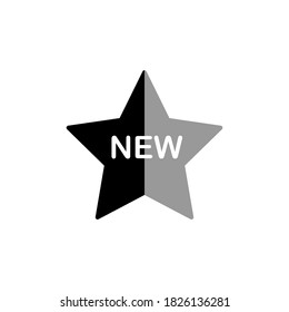 Illustration Vector graphic of new label icon