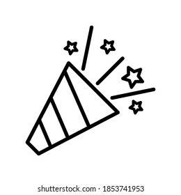 Ilustración Gráfico vectorial del iccon de año nuevo