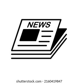 Illustration Vector Graphic of Newspaper icon