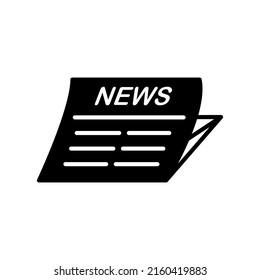 Illustration Vector Graphic of Newspaper icon
