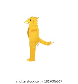 Illustration vector graphic off mascot people garuda
