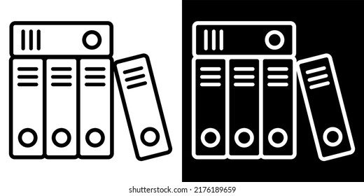 Illustration Vector Graphic of office folder icon