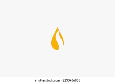 Illustration vector graphic of oil drop and gas. Good for icon, symbol or logo 