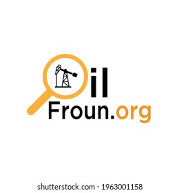 Illustration Vector graphic of oil pump logo