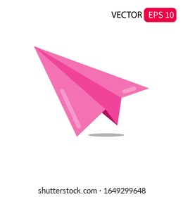 Illustration vector graphic of origami airplanes