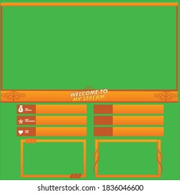 gráfico vectorial de ilustración de la corriente superpuesta,oro. perfecto para el flujo