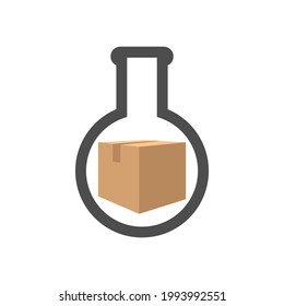 Illustration Vector Graphic of Package Laboratory Logo. Perfect to use for Technology Company