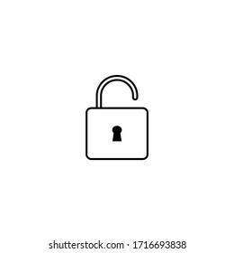 Illustration vector graphic of padlock