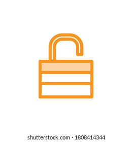 Illustration Vector graphic of padlock icon. Fit for key, safe, password, protection, secure, code etc.