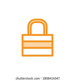Illustration Vector graphic of padlock icon. Fit for key, safe, password, protection, secure, code etc.