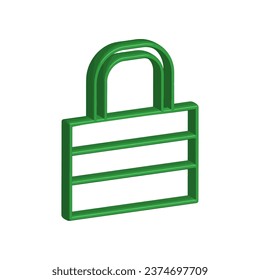 Illustration Vector graphic of padlock icon. Fit for key, safe, password, protection, secure, code etc.