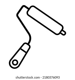 Illustration Vector Graphic of paint roller, tool icon
